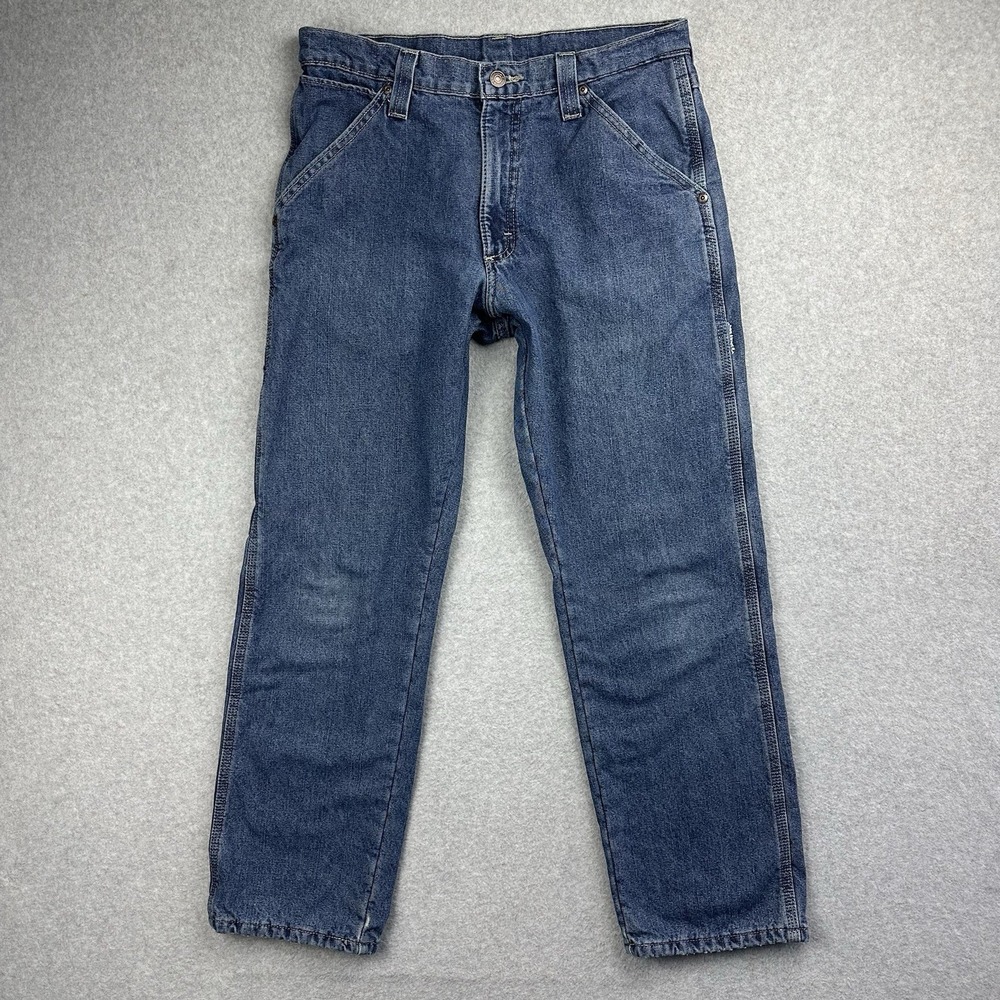 Wrangler Men's Lined 7 Pocket Jeans Size 30x30 - Picture 1 of 10